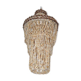 Lustre suspension coquillages