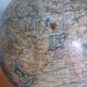 Lebegue 19th century Napoleon III world map globe