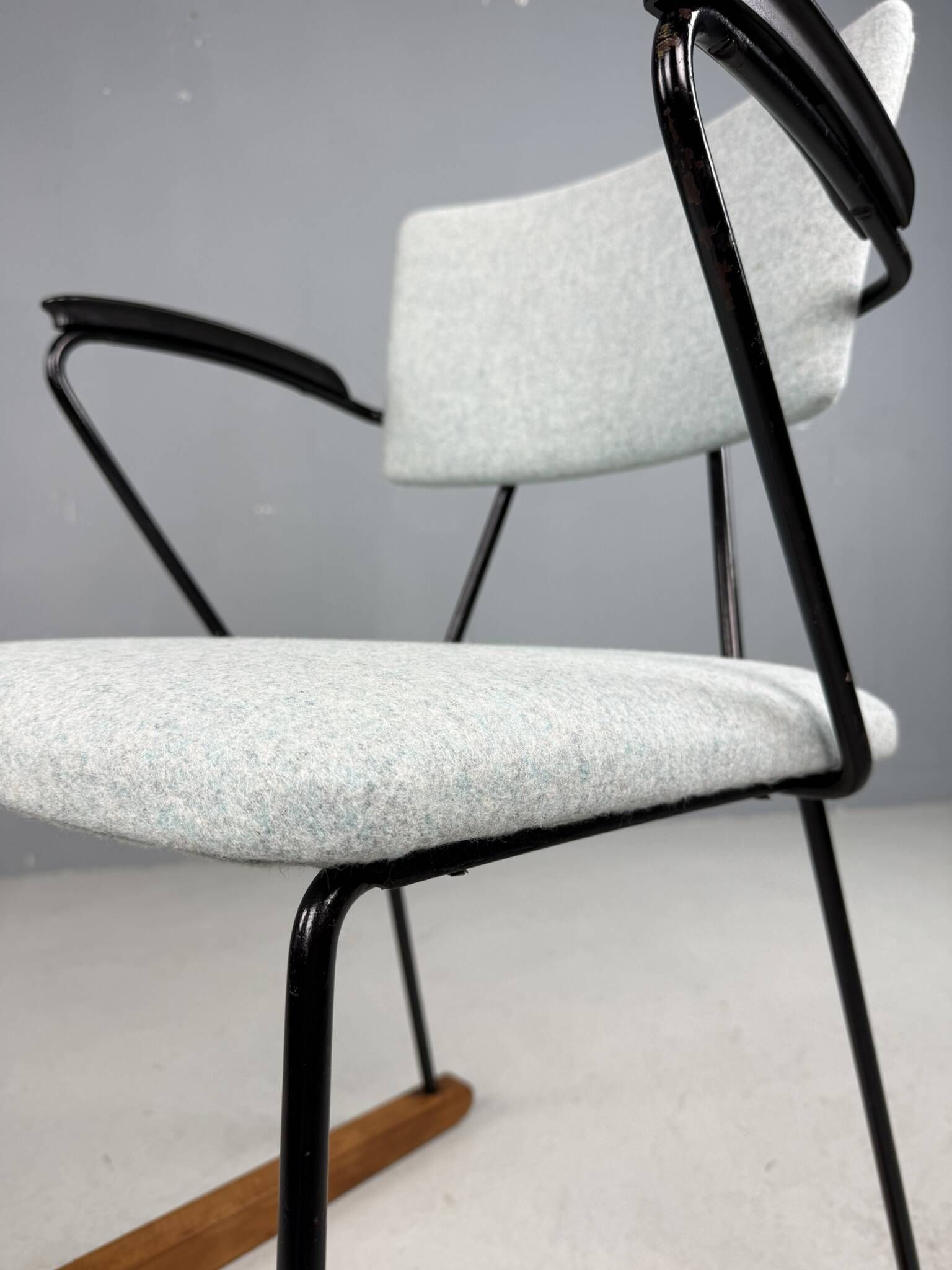 Rare Kembo rocking chair by WH Gispen, 1950s Netherlands