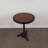 Parisian bistro pedestal table