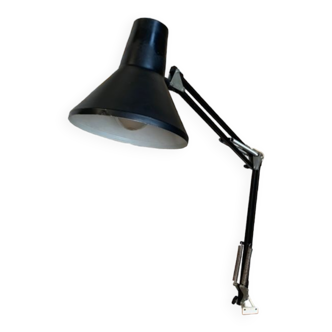 Architect's lamp by E.S Horn, Denmark, 1980s, black
