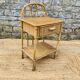 Rattan bedside table