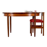 Round extending dining table by GPlan Fresco Collection 1960.