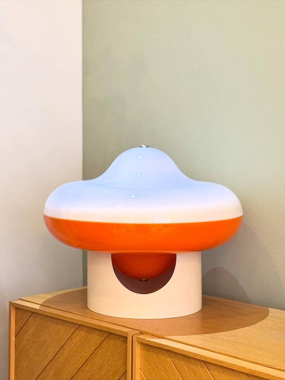 Disco Lamp by Cesare Casati and Emanuele Ponzio published by Guzzini