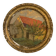 Oil on wood country house