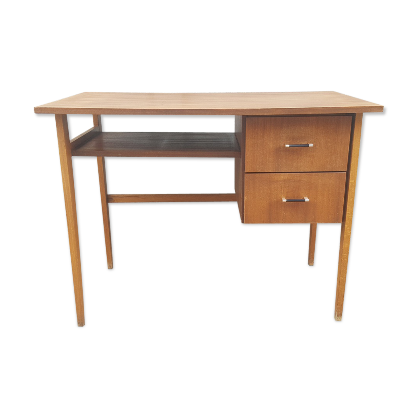 Desk wood modernist vintage, 60s