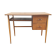 Bureau bois moderniste vintage années 60