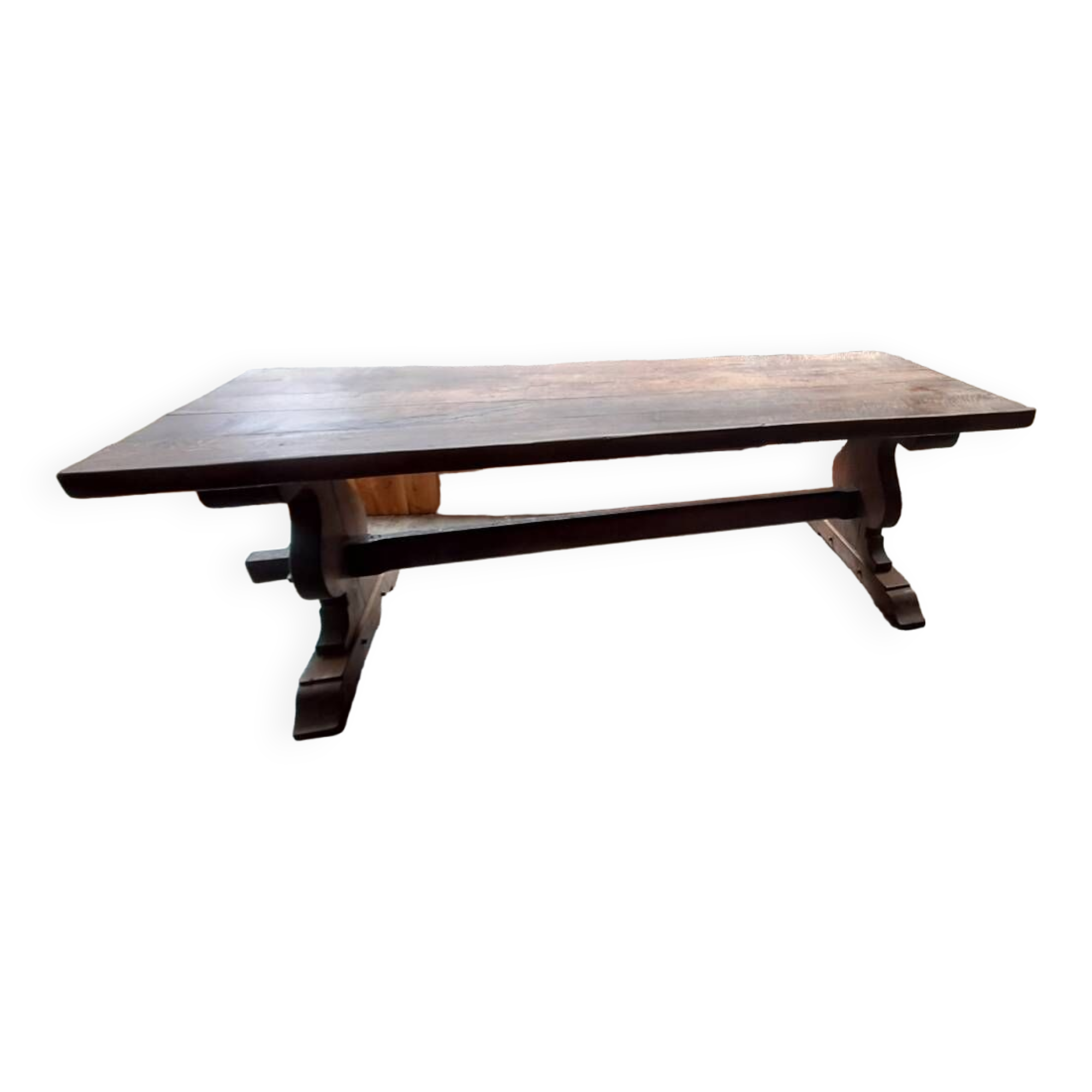 Monastery table early 20th century oak