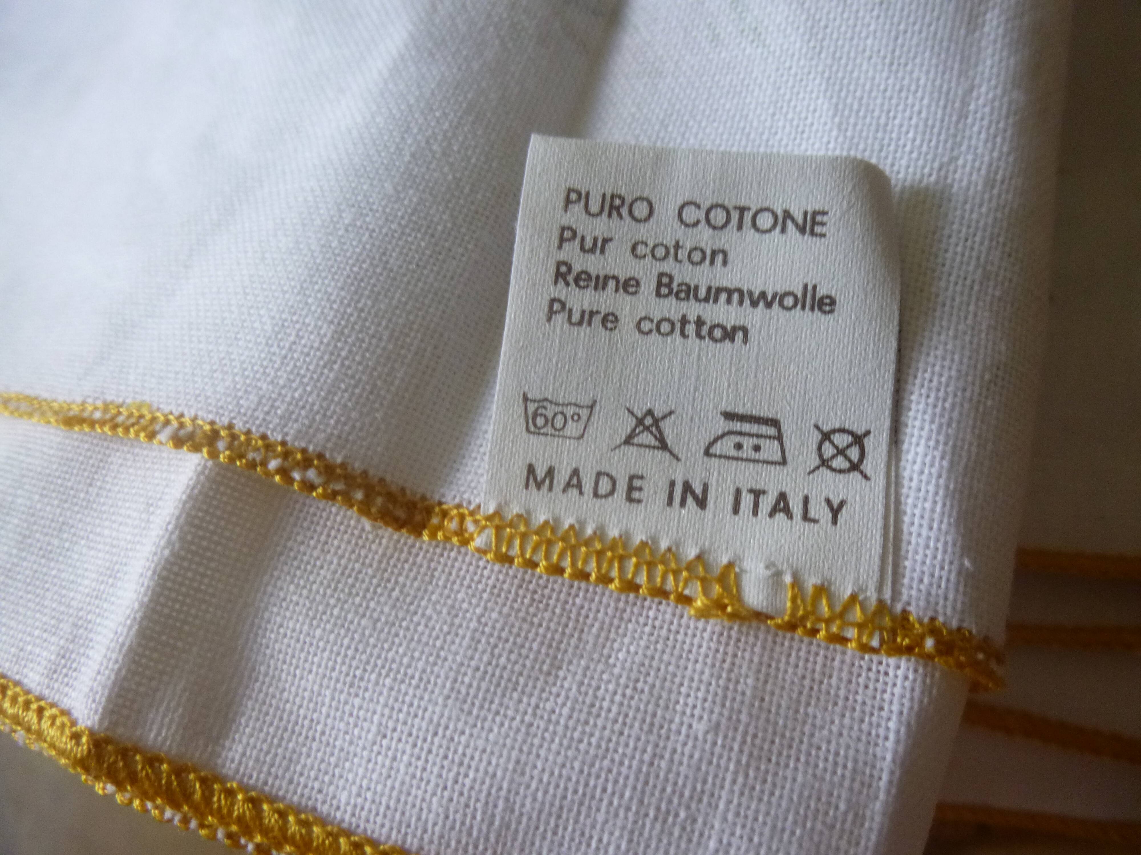 Tablecloth and napkins