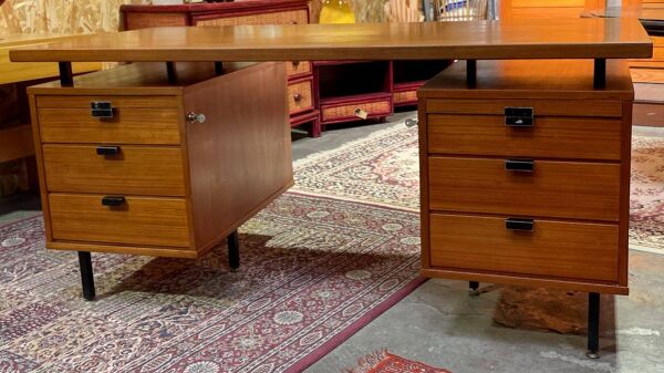 Bureau vintage par Jacques Hitier années 50