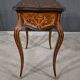 Rosewood and mahogany work table, Louis XV style, Napoleonic era