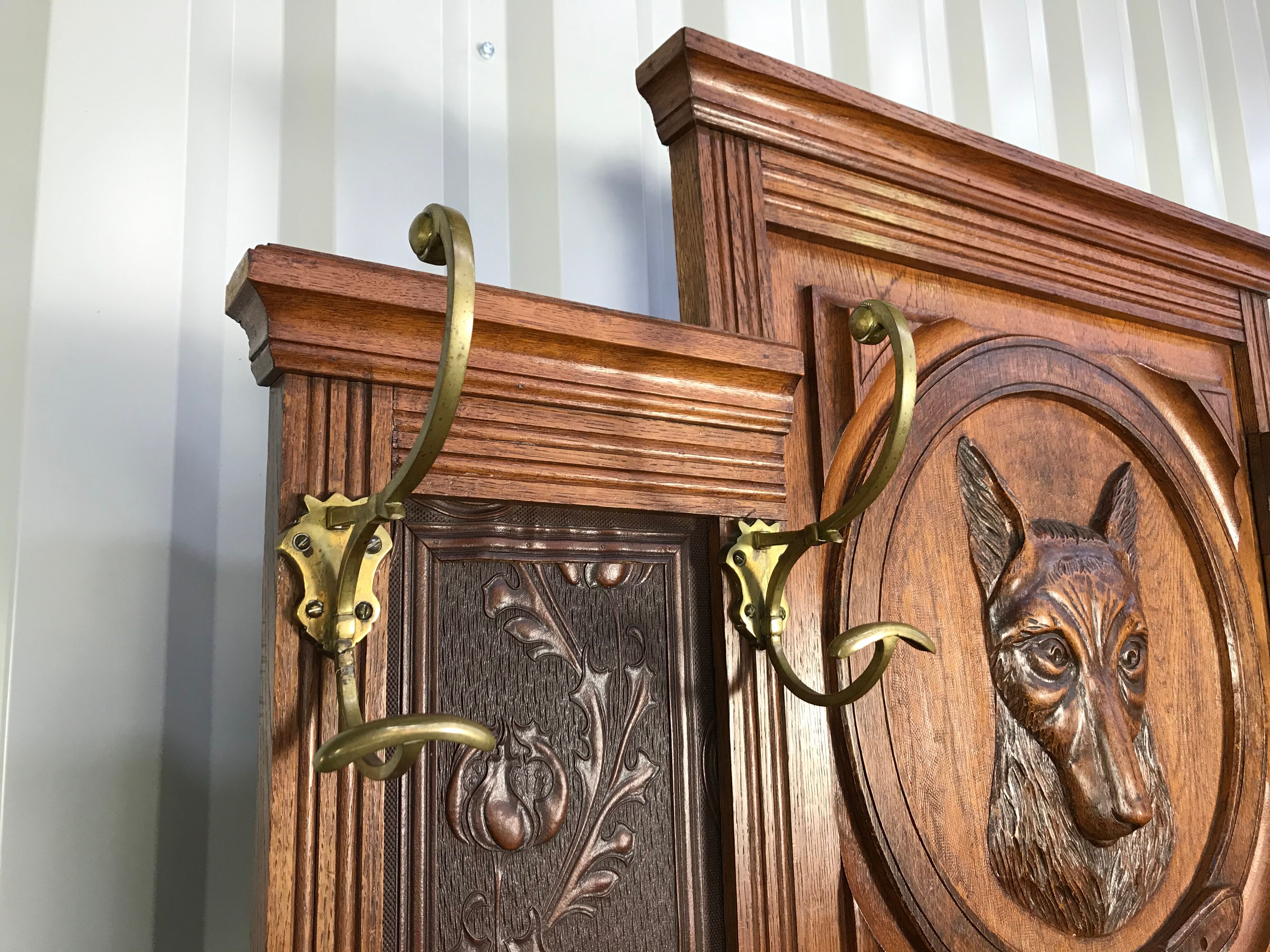 Oak and cardboard 1900