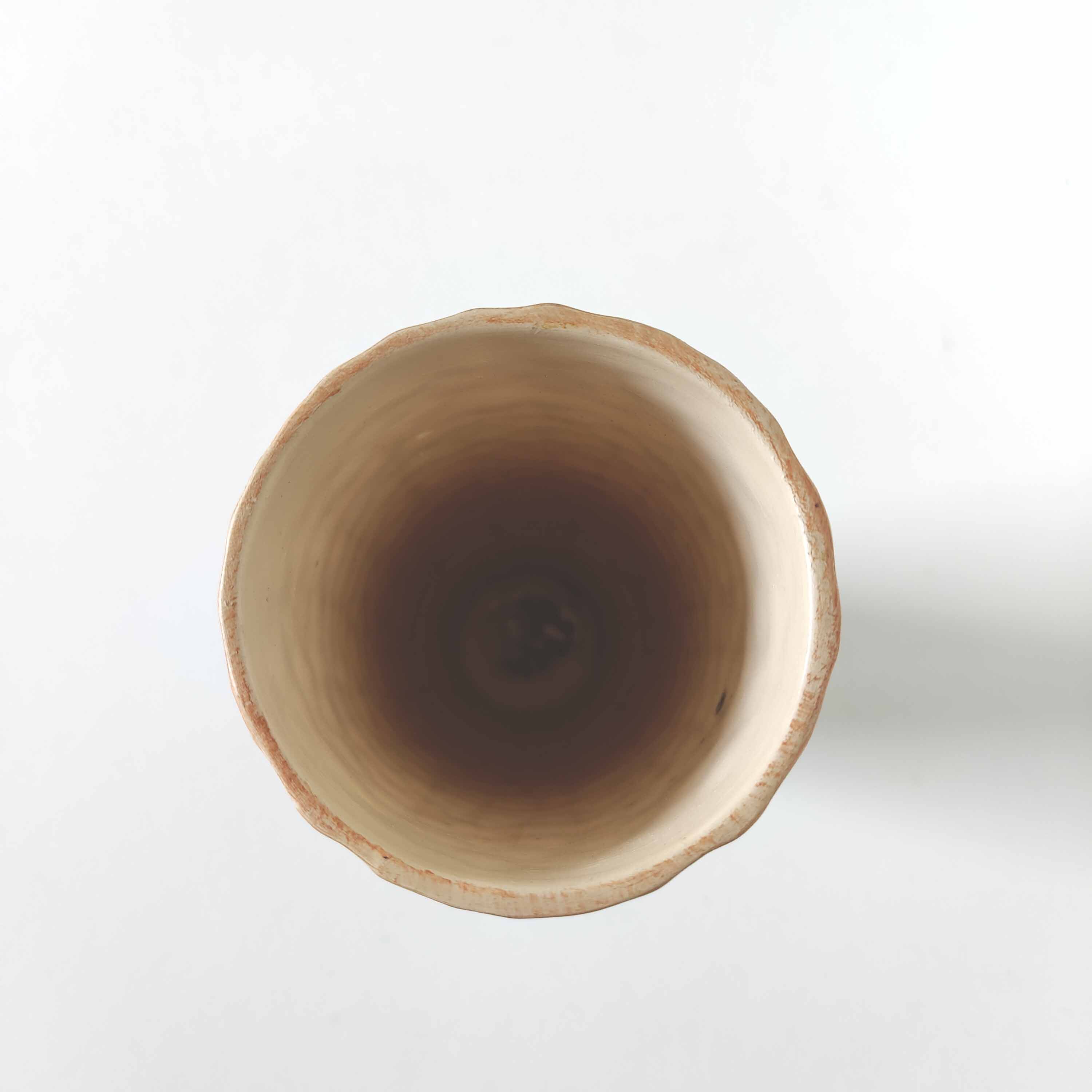 Ocher vase