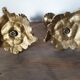 Pair of gilded bronze candlesticks