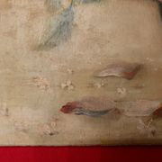 Ancient Painting Bouquet Signed L. BILLY 1941