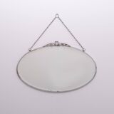 Miroir ovale Art Déco France années 1930