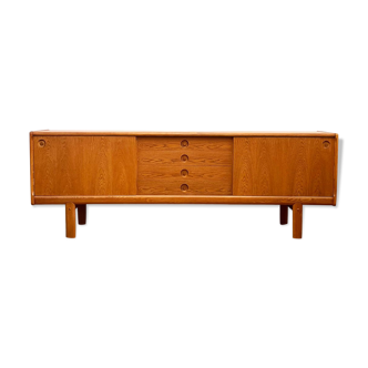 Danish oak sideboard by HW Klein for Bramin Denmark 1960s