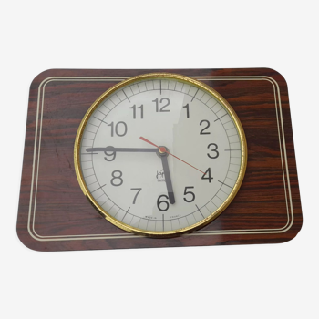 Brown Japy formica clock