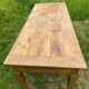 Blonde cherry farmhouse table