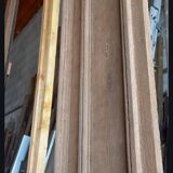 Cheminée et trumeau de château XVIIIe en chêne