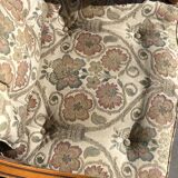 Giorgetti / classic armchair in art deco style / italy 1975s