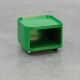 Green storage unit Kartell Model 4970 by Anna Castelli Ferrieri, Italy 1970s.