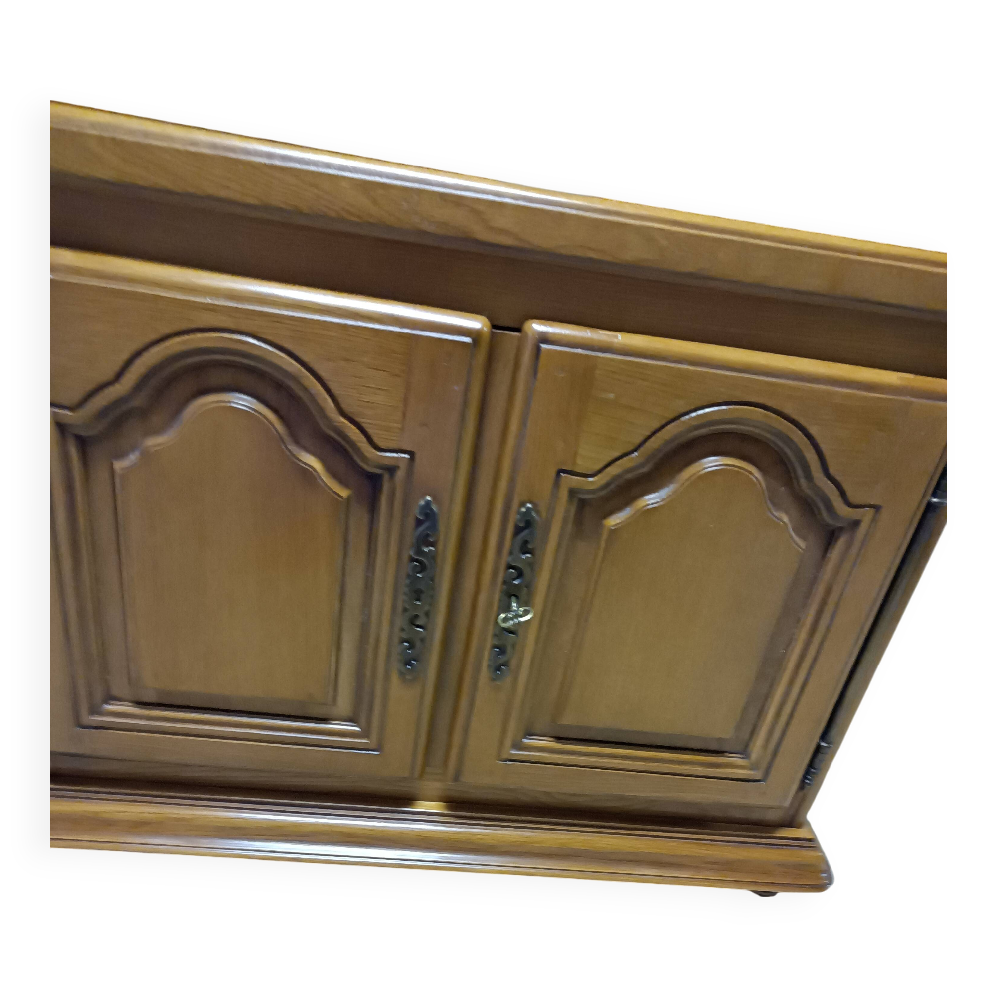 Meuble plateau tournant