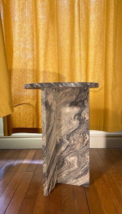 Table en marbre Cipollino vert