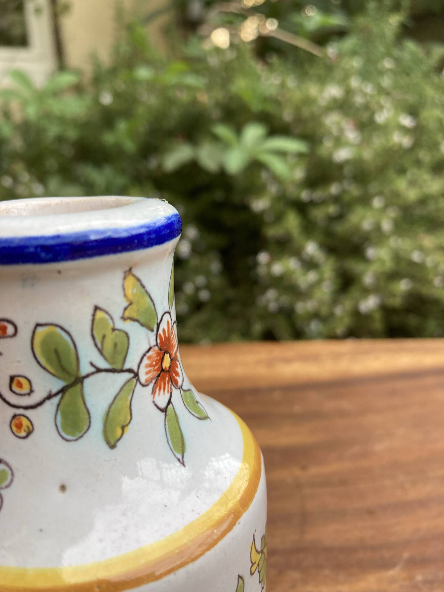 Soliflore Desvres pottery