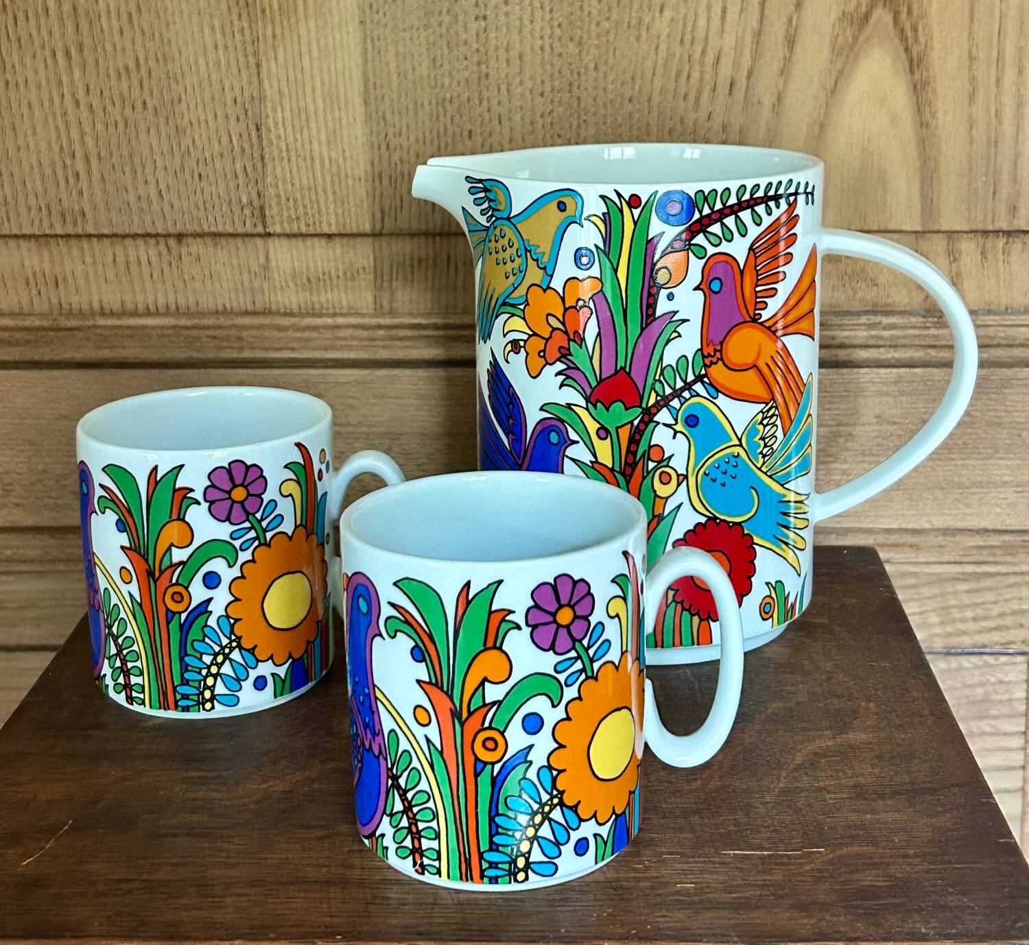 Pitcher + 2 mugs, ACAPULCO model