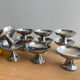 Vintage stainless steel ice cream scoops