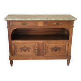 Commode / Desserte Art Nouveau 1910 - Noyer Massif