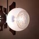 Mid-century Murano glass pendant by Mazzega, 1970s.