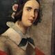 Portrait d'une jeune femme école italienne