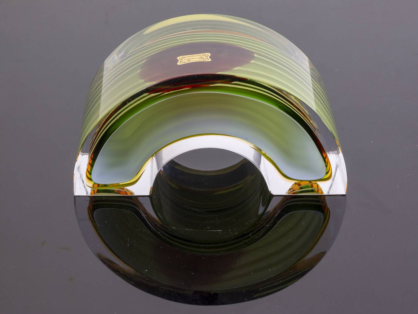 Designer Bowl, Egermann, 1970s, Czechoslovakia