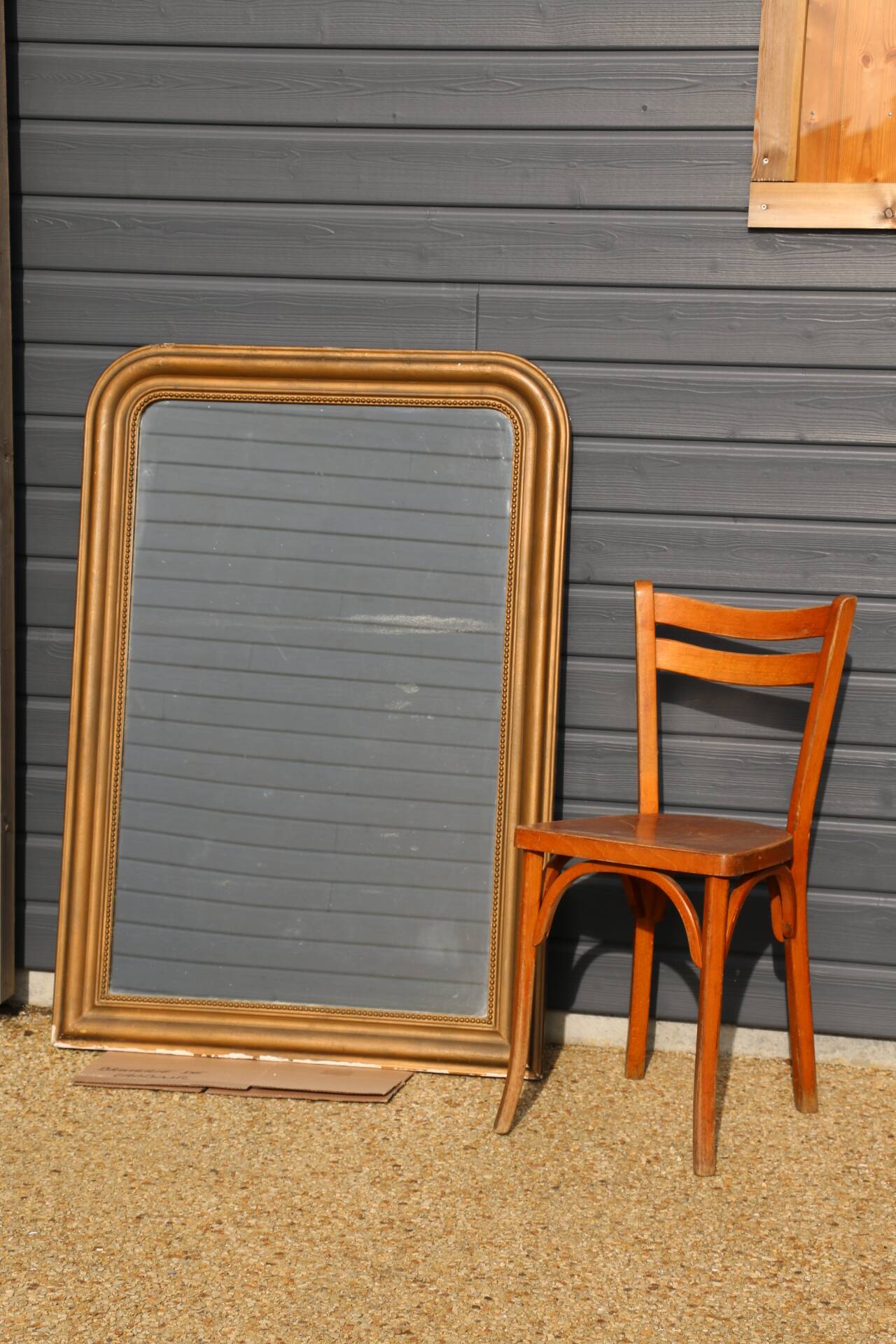 Antique gold mirror 1200mm