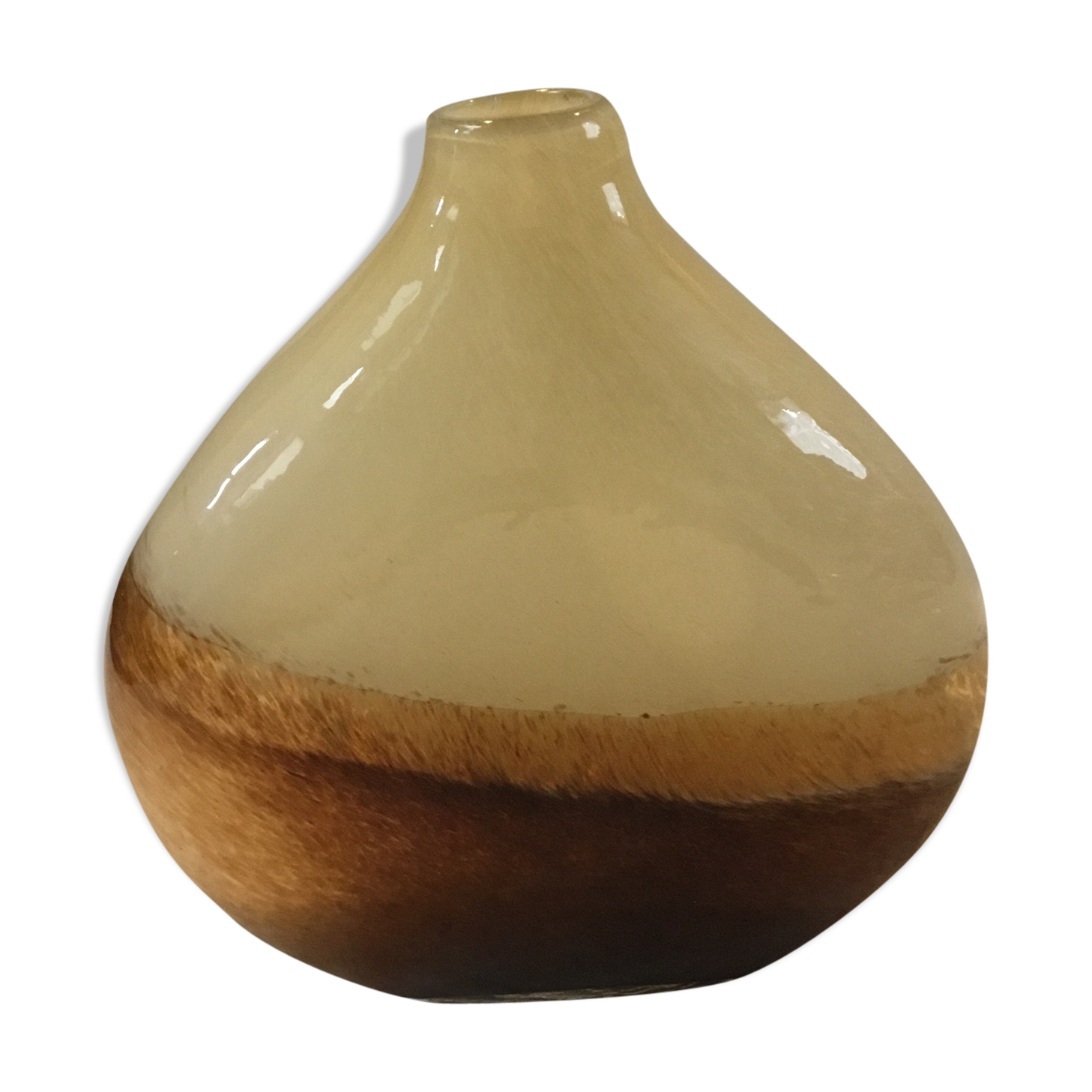 Murano water drop vase