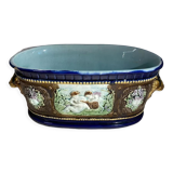 Barbotine, cache pot , XIX siècle début XX siècle