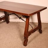 Spanish Table in Walnut from the 17th Century