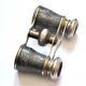 Hunting binoculars or old theater in brass and chrome