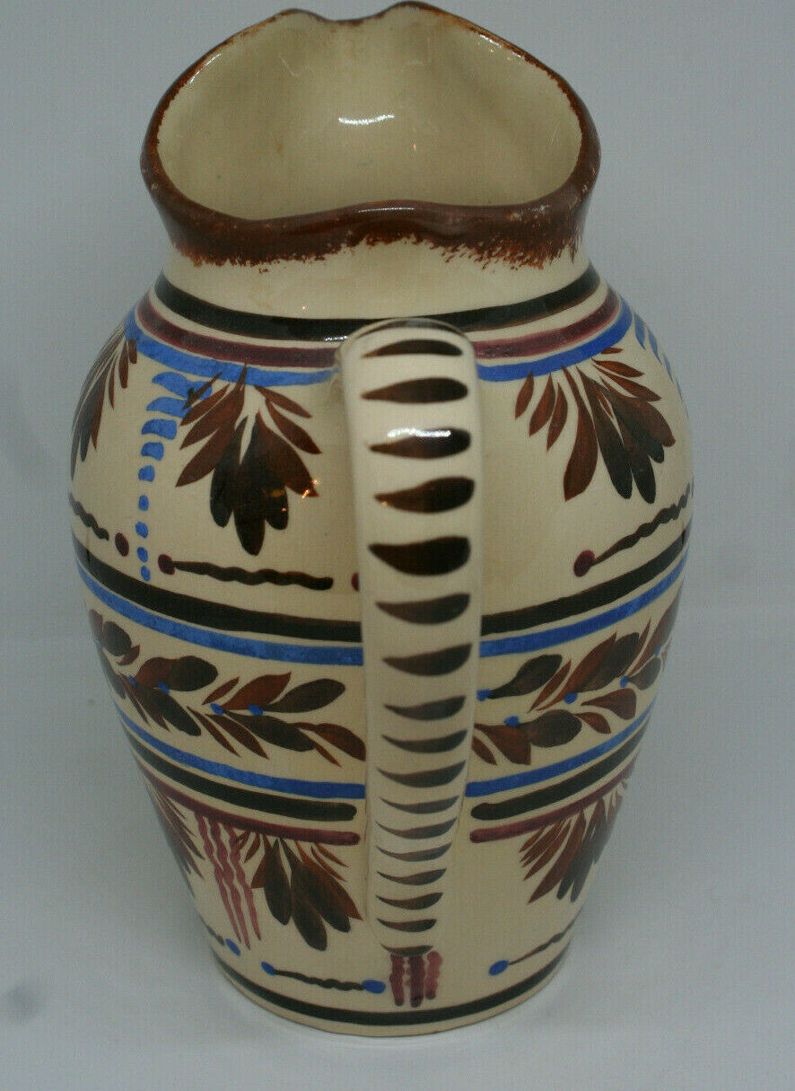 Henriot Quimper ceramic pitcher