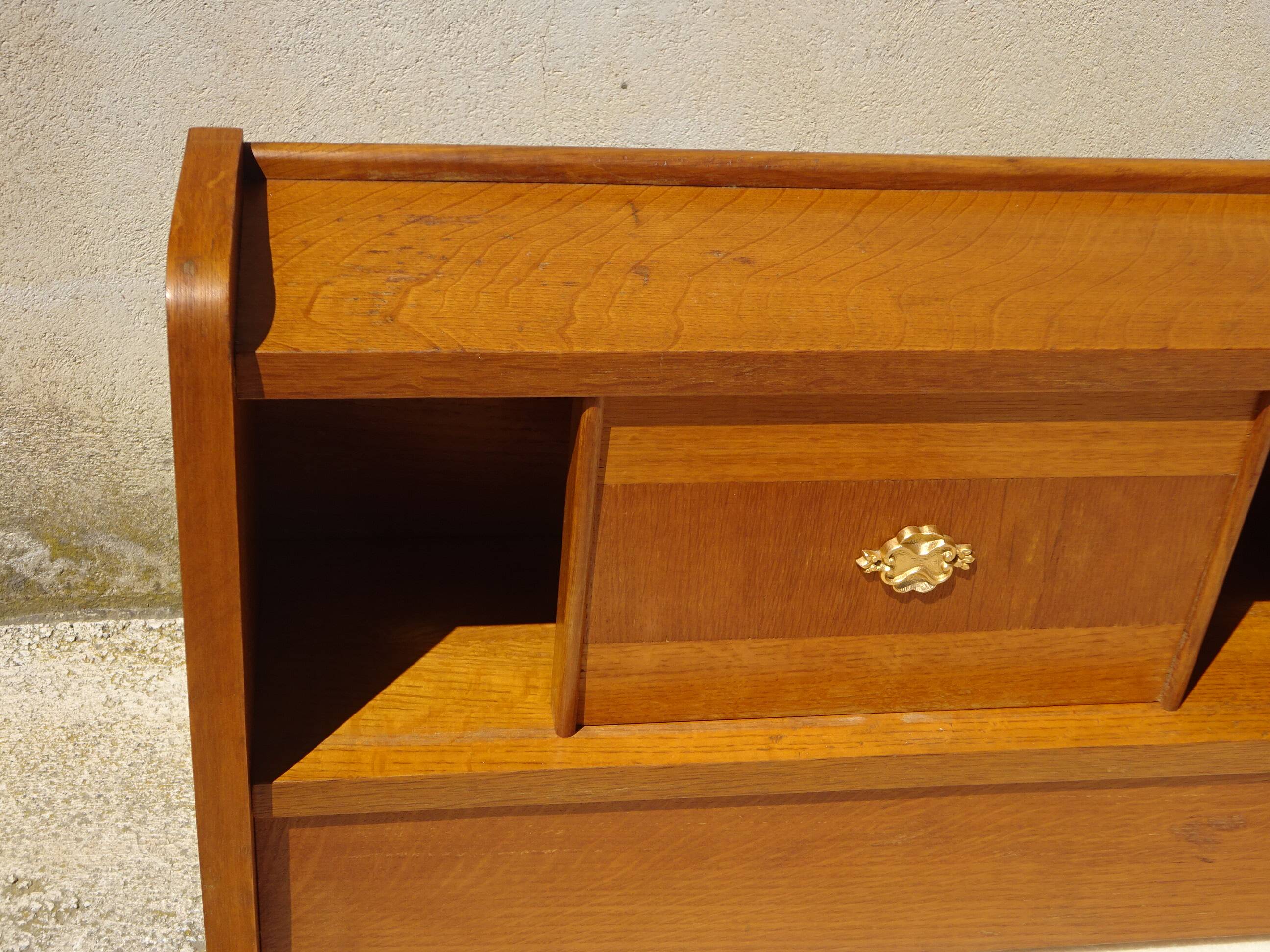 Cosy set and vintage headboard