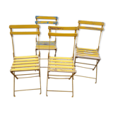 Garden chairs in the early 20th century