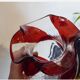 Blown glass vase
