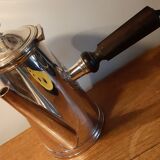 Coffee maker or chocolate maker silver metal old Bourlet HB