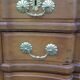 Commode arbalète en noyer XVlle, Louis XV