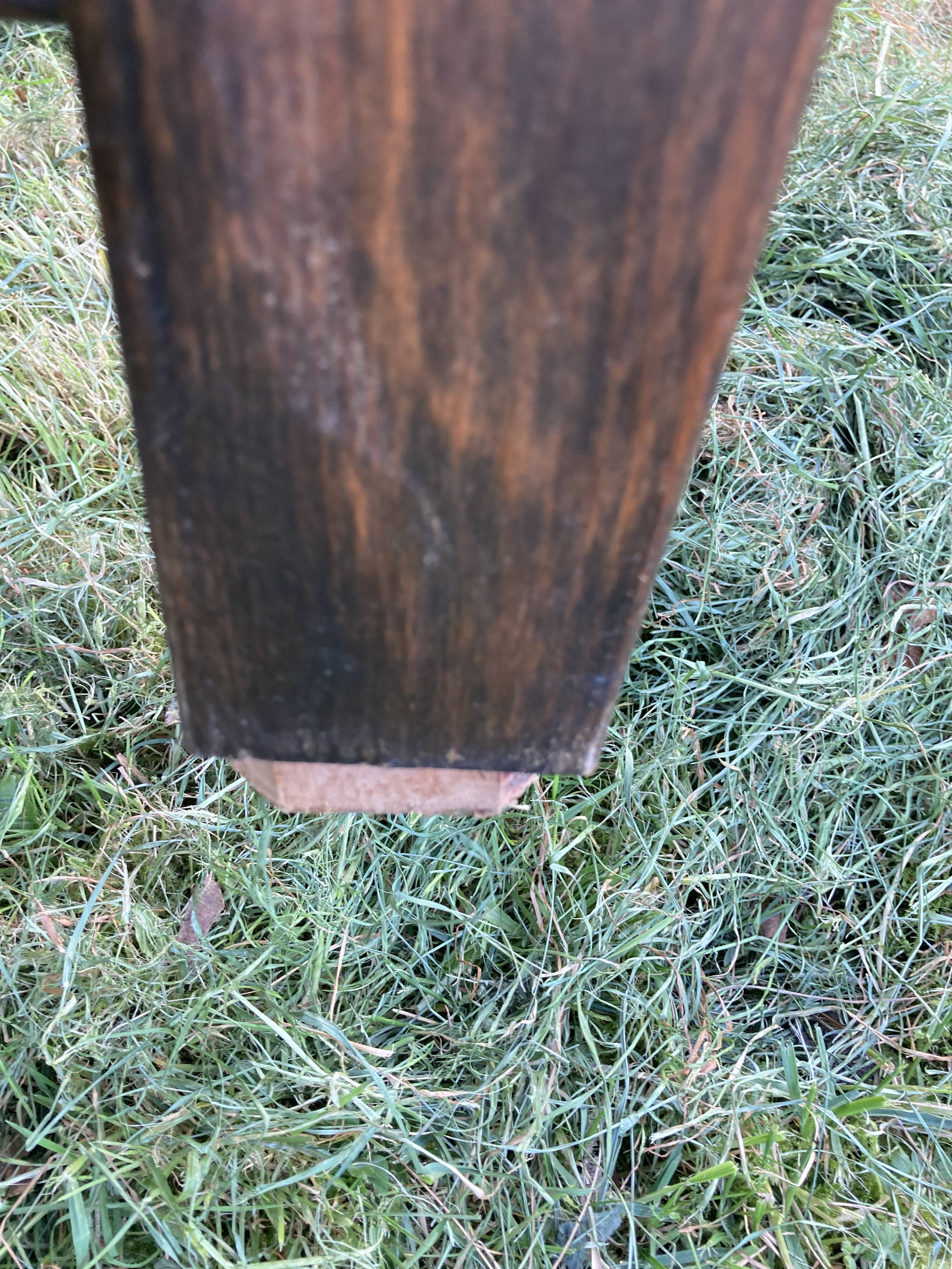 Wooden farmhouse table 160x77