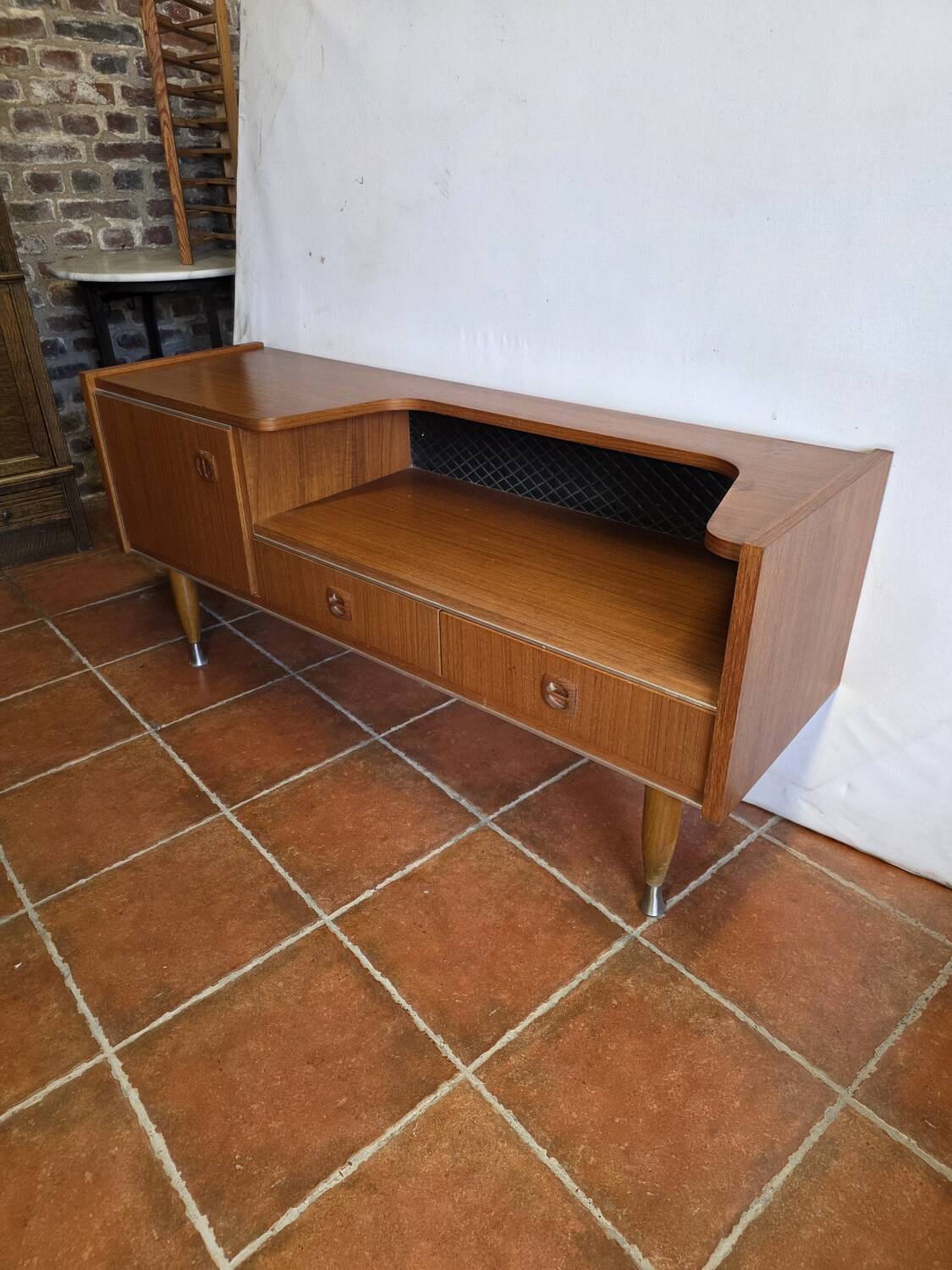 1960s teak Scandinavian enfilade