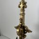 Important Renaissance Style Bronze Fireplace Set with Bar