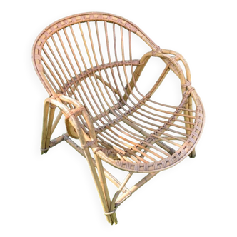 Fauteuil en rotin